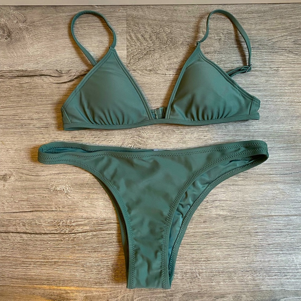 Aerie Green Bikini Set